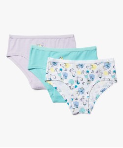 Shorty en coton stretch avec motifs licornes fille (lot de 3)[MISSING]